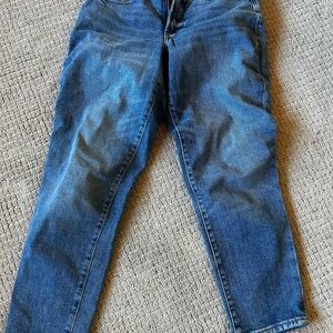 Old Navy Blue Straight Leg Women's Jeans